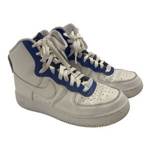 Nike Air Force 1 High By You Womens 8 Custom AF1 Leather High Top Sneakers